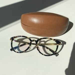 Brown Tortoise Eye Glasses by Antiq